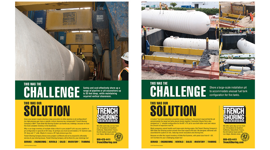 Trench Shoring Company Collateral